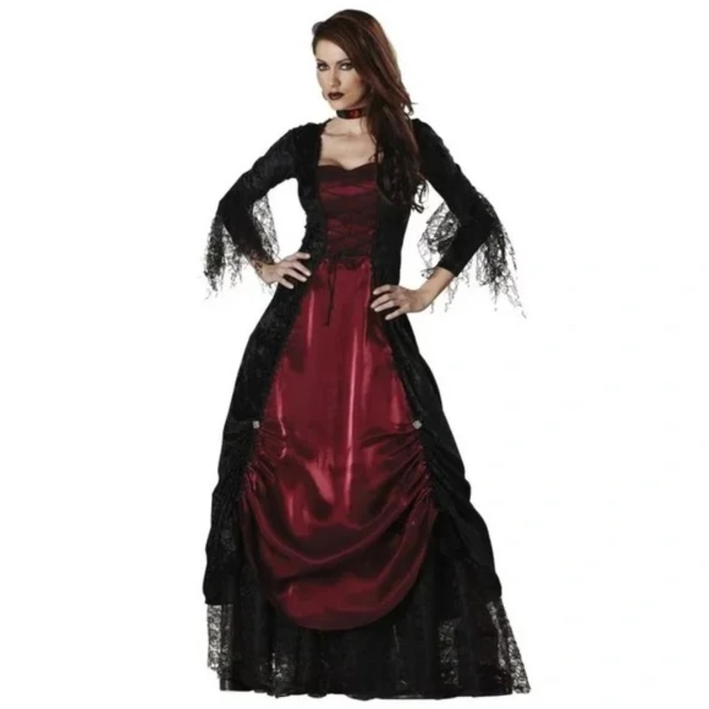 InCharacter  Adult Women's Vampira Gothic Costume - Sz. L